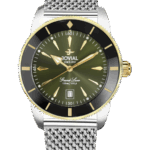 Jovial Olivgrön/Stål 41 mm 1535GTMQ09E