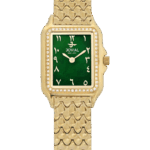 Jovial Grön/Stål 24x36 mm 1661LGMQ09ZE