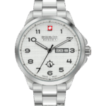 SWISS MILITARY Vit/Stål 45 mm SMWGH2100302