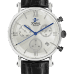 Jovial Vit/Läder 44 mm 4771GSLC11E