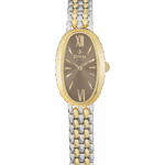 Jovial Grå/Metall i tvåfärgat guld 22 mm 9183LTMQ02E