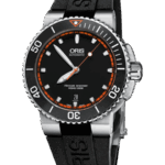 Oris Diving Svart/Gummi 43 mm 01 733 7653 4128-07 4 26 34EB