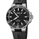 Oris Diving Svart/Gummi 39.50 mm 01 733 7732 4124-07 4 21 64FC