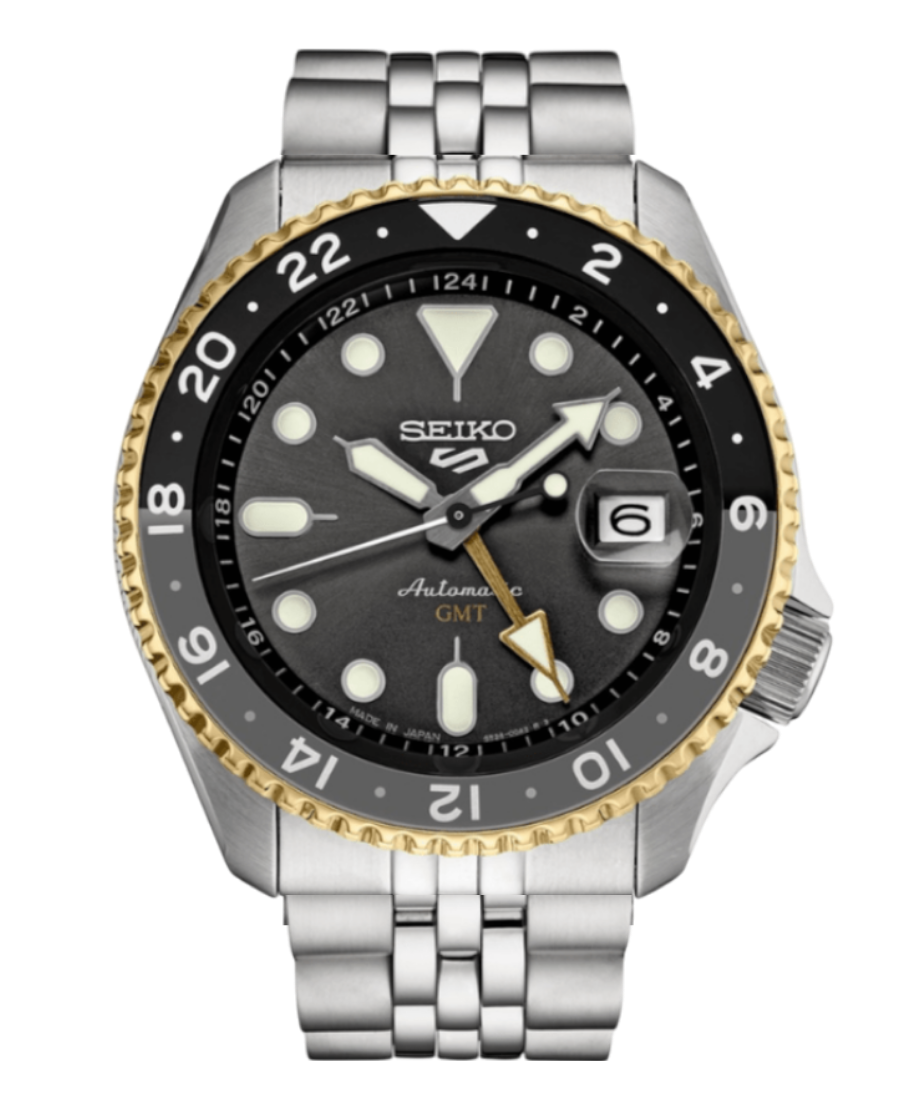 SSK021K1 SEIKO Seiko 5 Automatisk Svart/Stål 42.5 mm - Bild 1