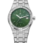Maurice Lacroix Aikon Grön/Stål 40 mm AI1108-SS002-630-1