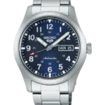 SEIKO Sports 5 Automatisk Blå/Stål 39.4 mm SRPG29K1