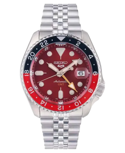 Seiko 5 Sports Automatiskt GMT Röd SSK031K1