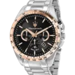 Maserati herrklocka Traguardo Blå/Stål 45 mm R8873612047