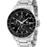 Maserati herrklocka Sfida Svart/Roséguld 44 mm R8873640014