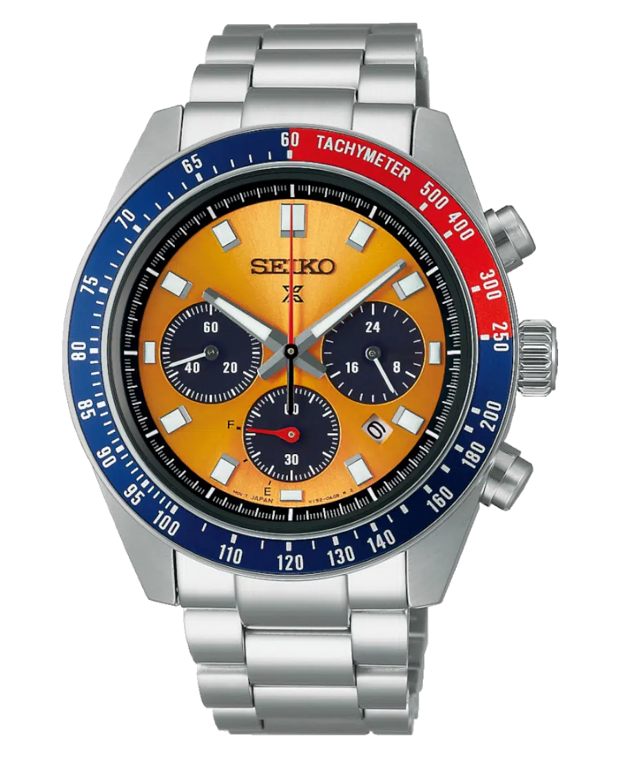 Seiko Prospex Orange/Stål 41.4 mm SSC947P1 Seiko Prospex Orange/Stål 41.4 mm SSC947P1