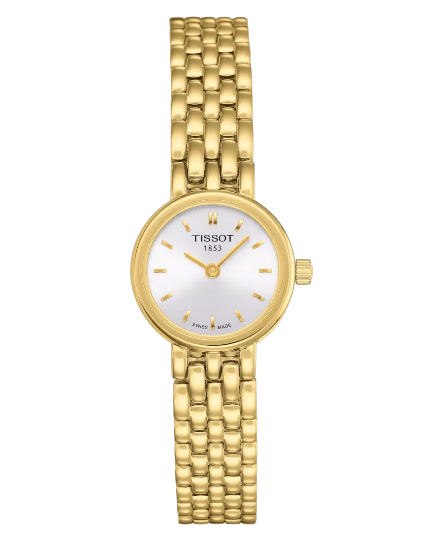 Tissot T-Trend Lovely Silverfärgad/Gulguldtonat stål 19.5 mm T058.009.33.031.00 Tissot T-Trend Lovely Silverfärgad/Gulguldtonat stål 19.5 mm T058.009.33.031.00