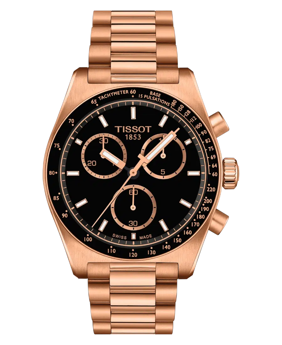 Tissot PR516 Svart/Roséguldstonat stål 40 mm T149.417.33.051.00 Tissot PR516 Svart/Roséguldstonat stål 40 mm T149.417.33.051.00