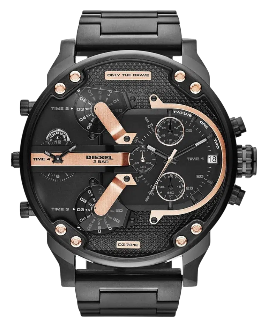 DZ7312 Diesel Mr. Daddy 2.0 Svart/Stål 57 mm - Bild 1