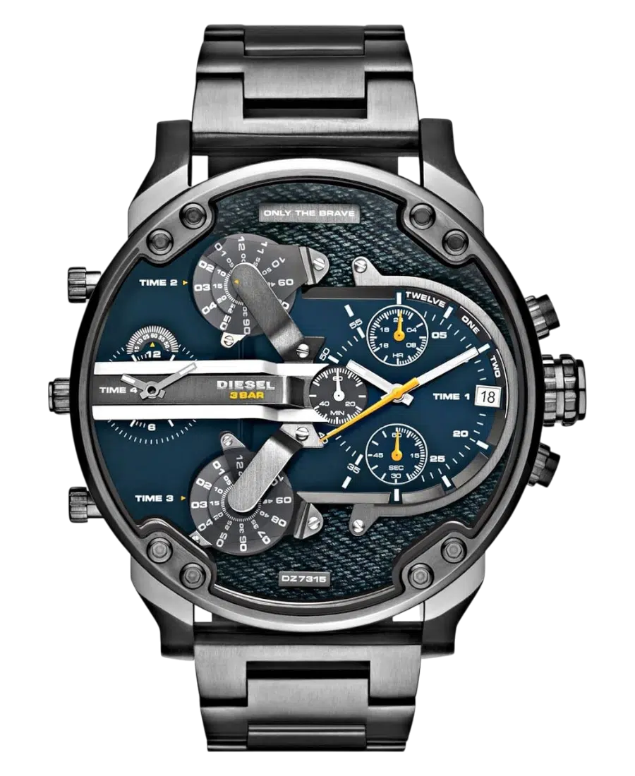 DZ7331 Diesel Mr Daddy 2.0 Gunmetal Steel 56 mm - Bild 1
