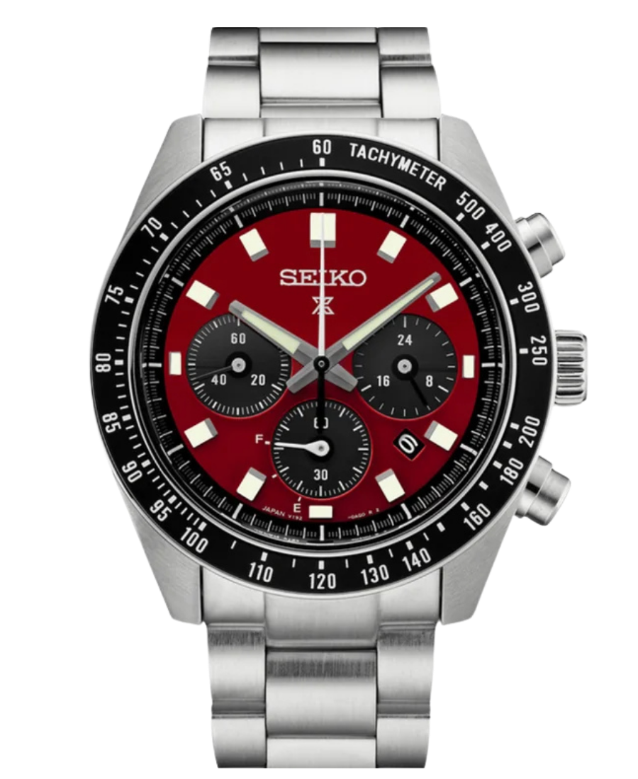 Urx SSC927 Seiko Prospex Speedtimer Röd/Stål 41.4 mm - Bild 1