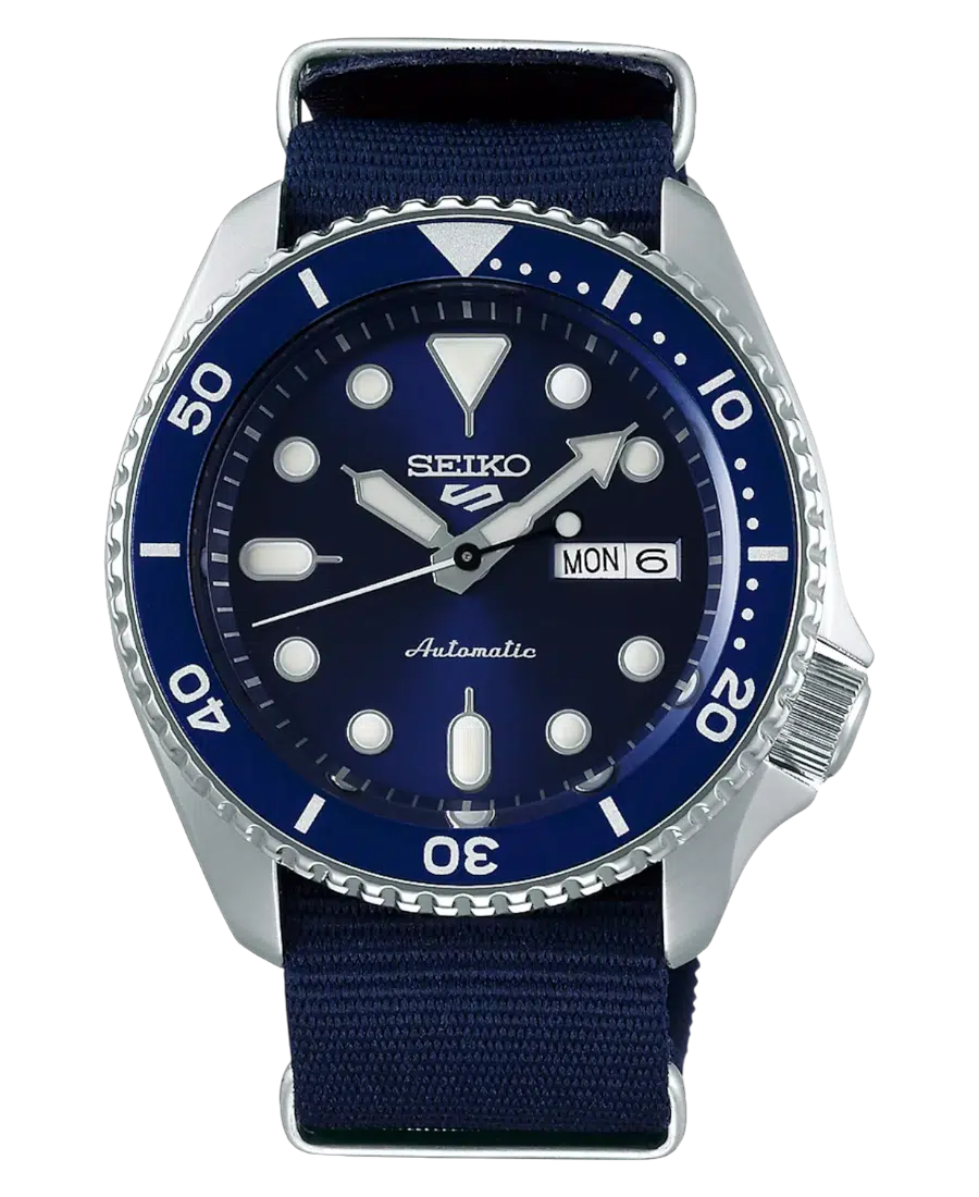 SRPD51K2 Seiko 5 Sports Automatic Blue/Textile 42.5mm - Bild 1