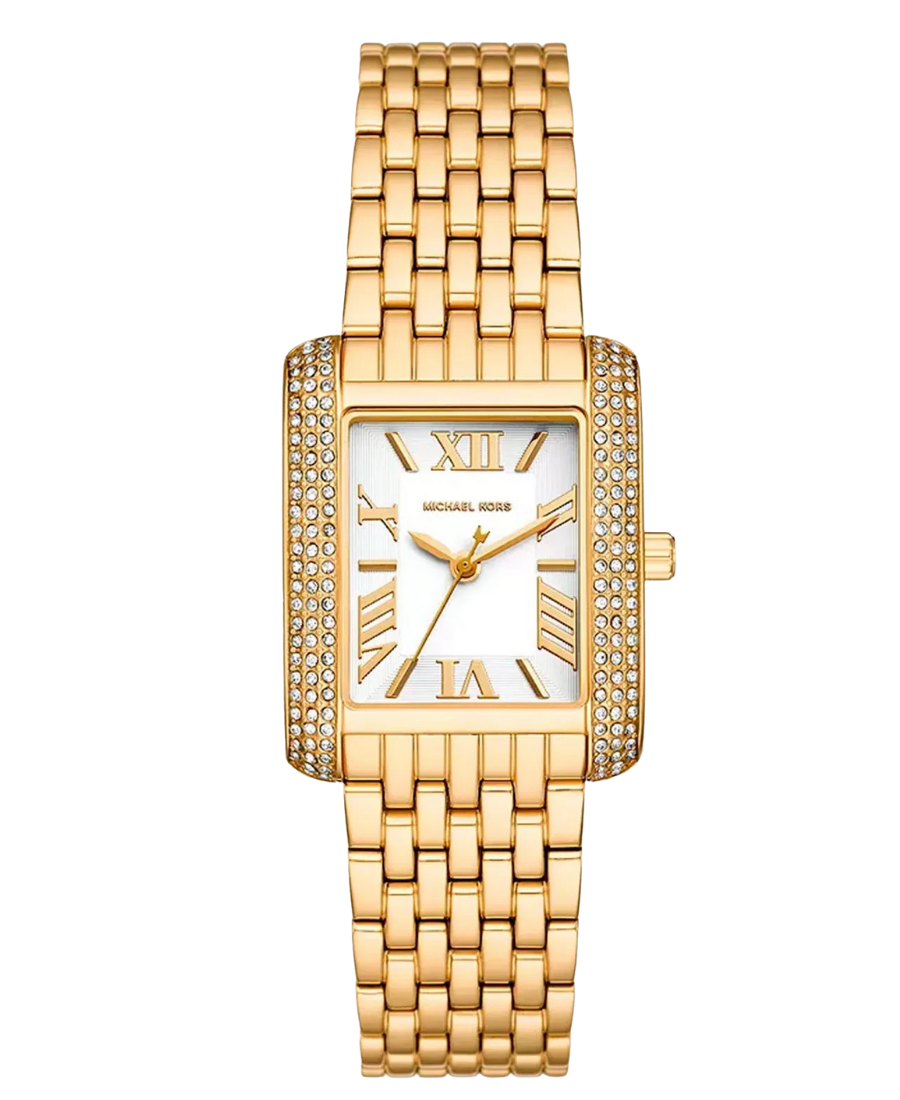 MK4826 1 Michael Kors Petite Emery Pavé Gold-Tone Watch – Elegant Damklocka 27 mm - Bild 1
