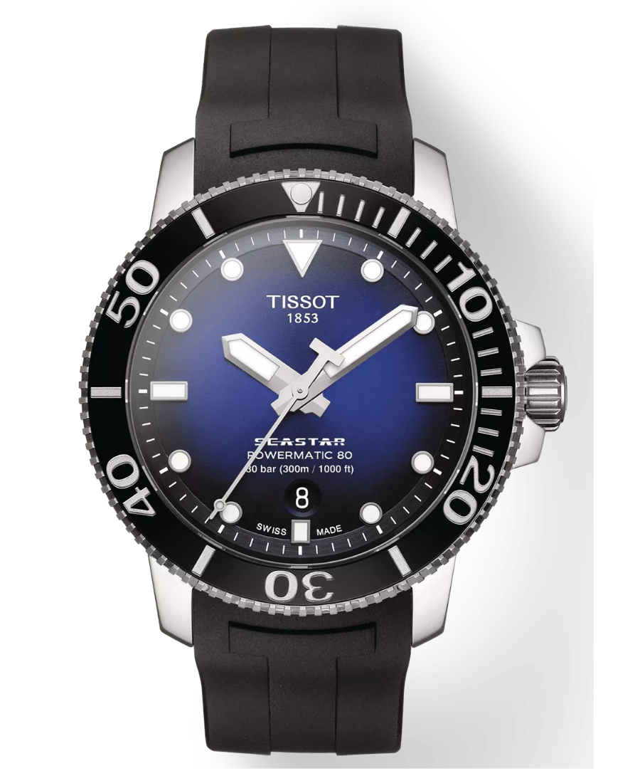 T.120.407.17.041.01 1 Tissot T120.407.17.041.00 Seastar 1000 Herrklocka - Bild 1