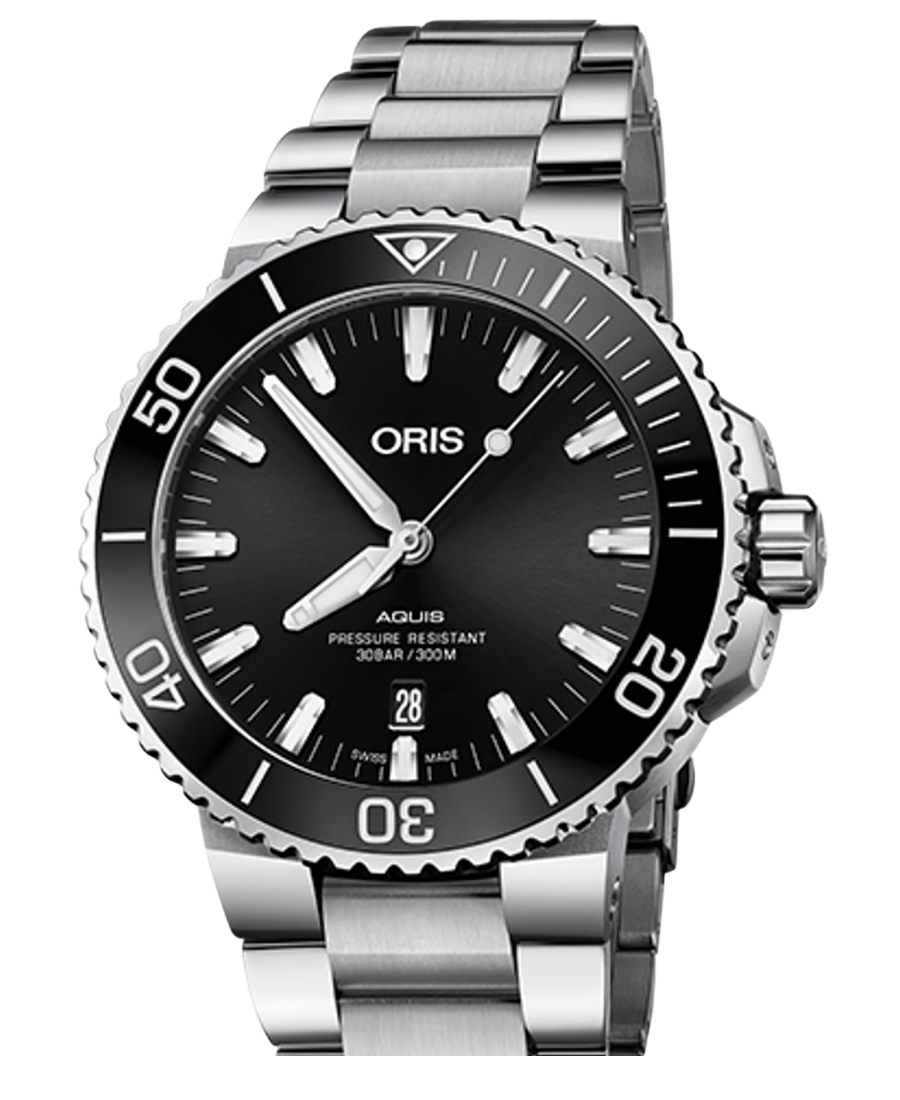 s Oris Aquis Date Herrklocka 43.5 mm 01 733 7730 4134 07 8 24 05PEB - Bild 1