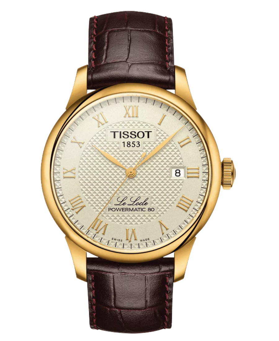 Urx T006.407.36.263.00 Tissot Le Locle Powermatic 80 Open Heart Automatisk Herrklocka 39.3 mm – Silverfärgad Urtavla - Bild 1