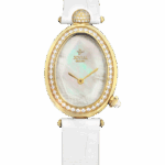 Jovial Vit/Läder 26x34 mm 1517LGLQ77ZE