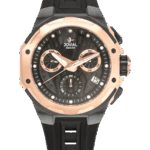 Jovial Svart/Gummi 43 mm 1534GBRC13E