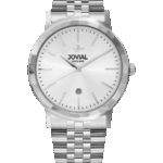 Jovial Vit/Stål 42 mm 5042GSMQ01E