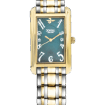 Jovial Grön/Stål 22 mm 5074LTMQ09E