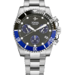 Jovial Svart/Stål 42 mm 6703GSMC03BL