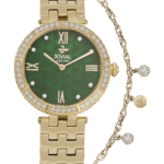 Jovial Grön/Stål 34 mm 9179LGMQ09ZE