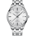 CERTINA DS-8 Silver/Stål 40 mm C033.451.11.031.00