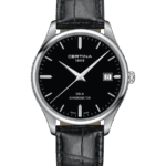 CERTINA DS-8 Svart/Läder 40.2 mm C033.451.16.051.00