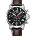 CERTINA DS Podium Svart/Läder 41 mm C034.417.16.057.00
