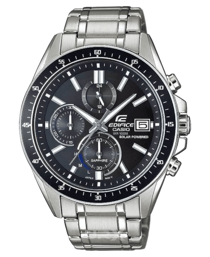 CASIO Edifice EFS-S510D-1BVUEF - Silver rostfri stål herrklocka