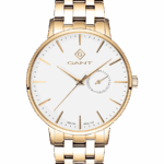 GANT Park Hill Vit/Stål 42 mm G105009