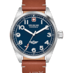 SWISS MILITARY Blå/Läder 42 mm SMWGA2100402