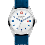 SWISS MILITARY Grå/Läder 40 mm SMWGB2200103