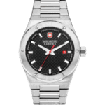 SWISS MILITARY Svart/Stål 43 mm SMWGH2101604