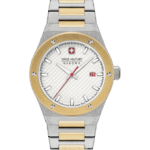 SWISS MILITARY Vit/Stål 43 mm SMWGH2101660