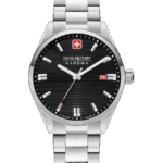 SWISS MILITARY Svart/Stål 41 mm SMWGH2200101