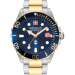 SWISS MILITARY Blå/Stål 44 mm SMWGH2200360