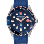 SWISS MILITARY Blå/Gummi 44 mm SMWGN2200361