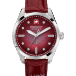 SWISS MILITARY Bordeaux/Läder 37 mm SMWLA2100802