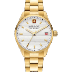 SWISS MILITARY Svart/Stål 35 mm SMWLH2200210