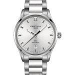 CERTINA DS 2 Silverfärgad/Stål 40 mm C024.410.11.031.20