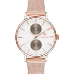 GANT Vit/Stål 36 mm G128006