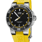 Oris Diving Svart/Gummi 43 mm 01 733 7653 4127-07 4 26 33EB