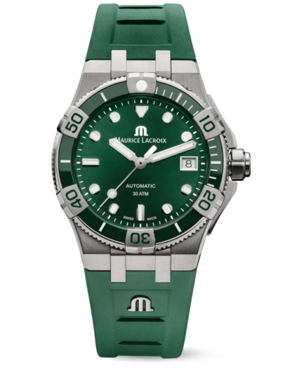 Maurice LacroixAikon Grön/Gummi 38 mm