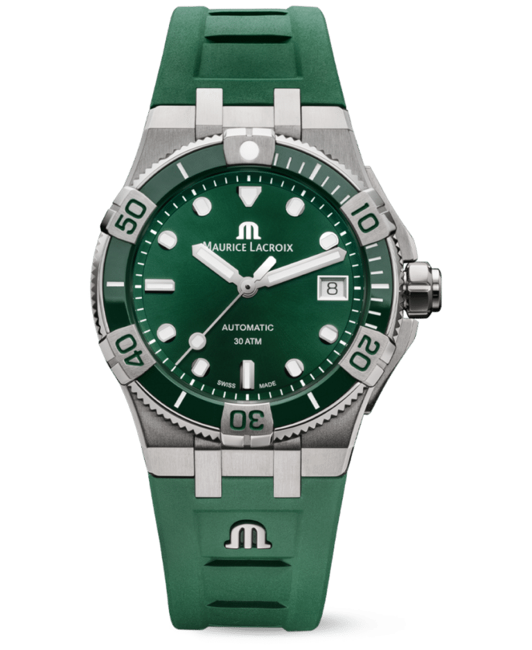 Maurice LacroixAikon Grön/Gummi 38 mm