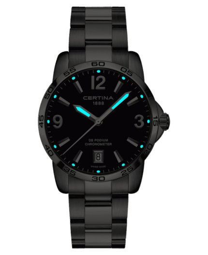 Certina Ds Podium Svart/Stål 40 mm C034.451.11.057.00